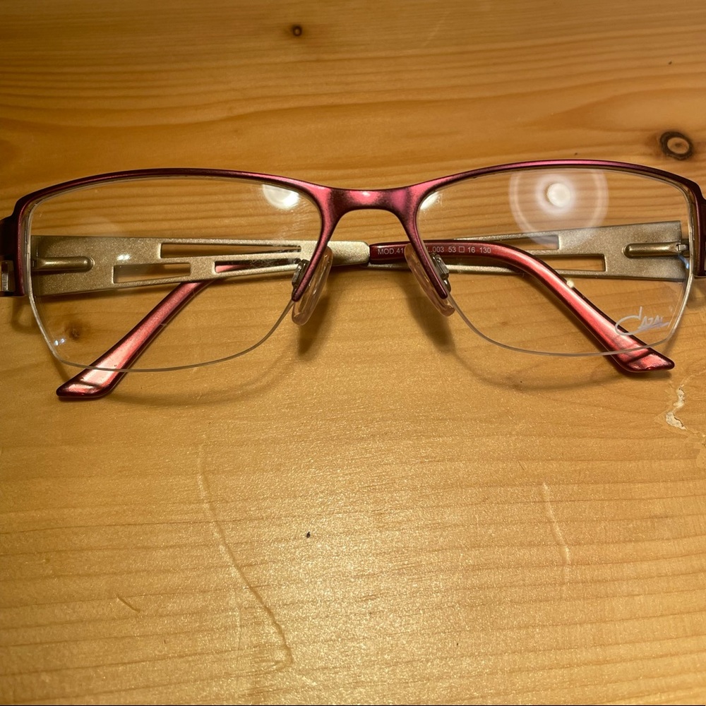 CAZAL GLASS FRAMES MODEL 4191 color 003 53 16 130 amazing  non prescription